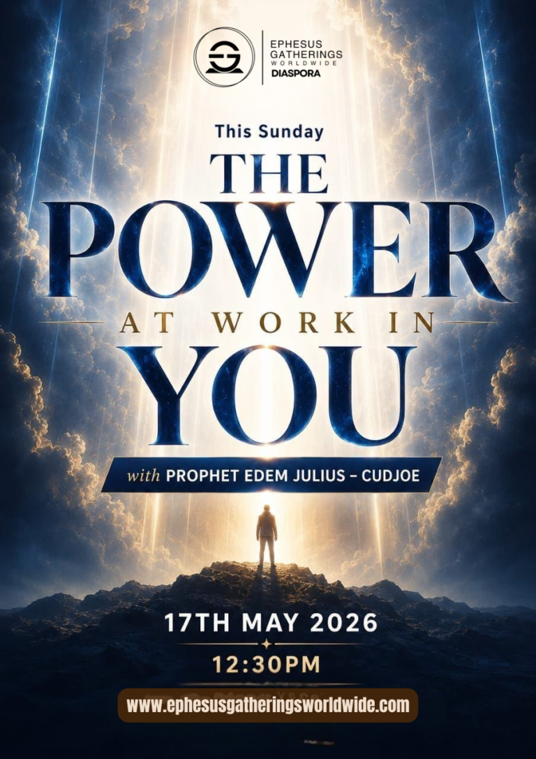 The Power At Work In You &mdash; May 17, 2026