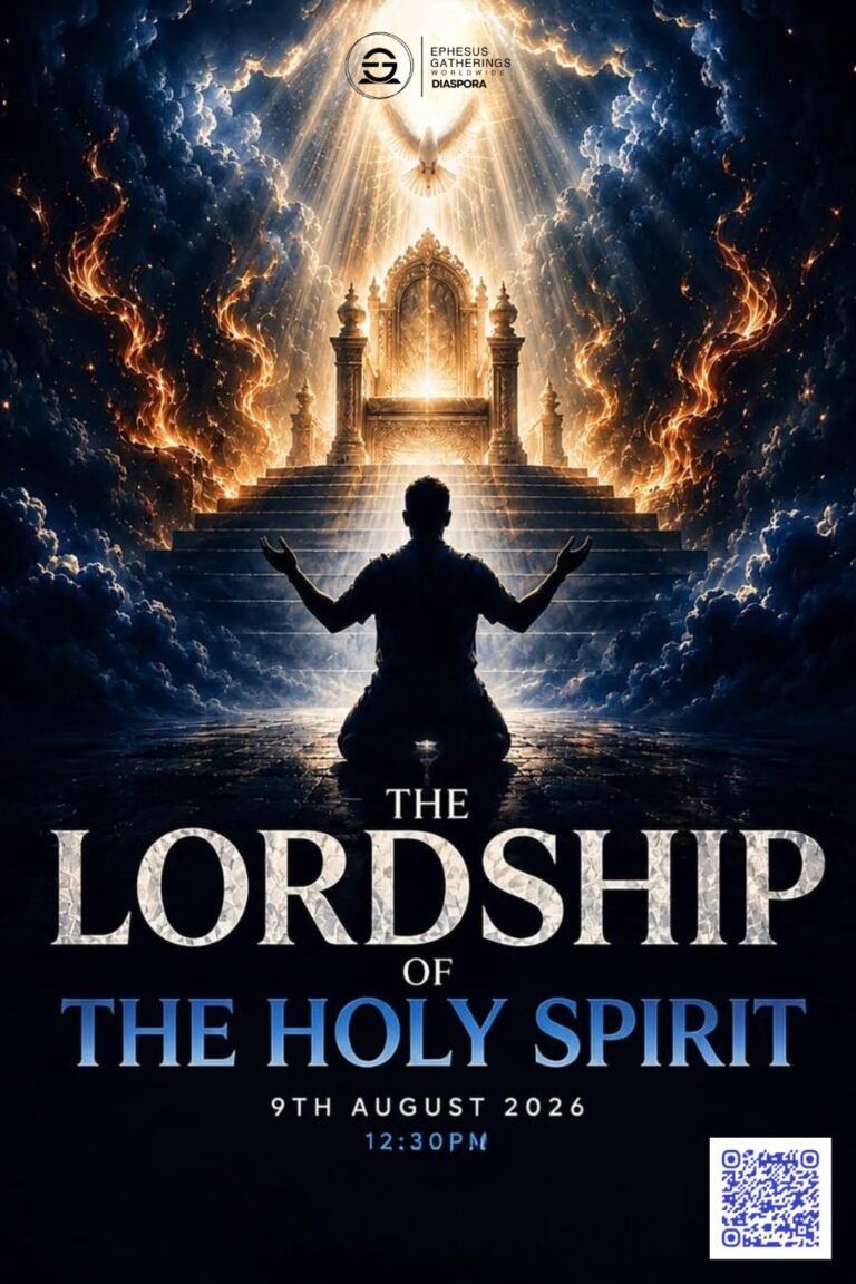 The Lordship Of The Holy Spirit &mdash; Aug 9, 2026