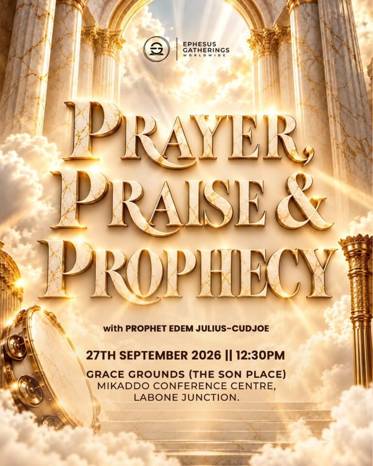 Prayer Praise and Prophecy &mdash; Sep 27, 2026